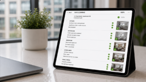 Modern Tablet Audit Workspace