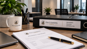 Iva Cleaning Insurance Certificate Desk